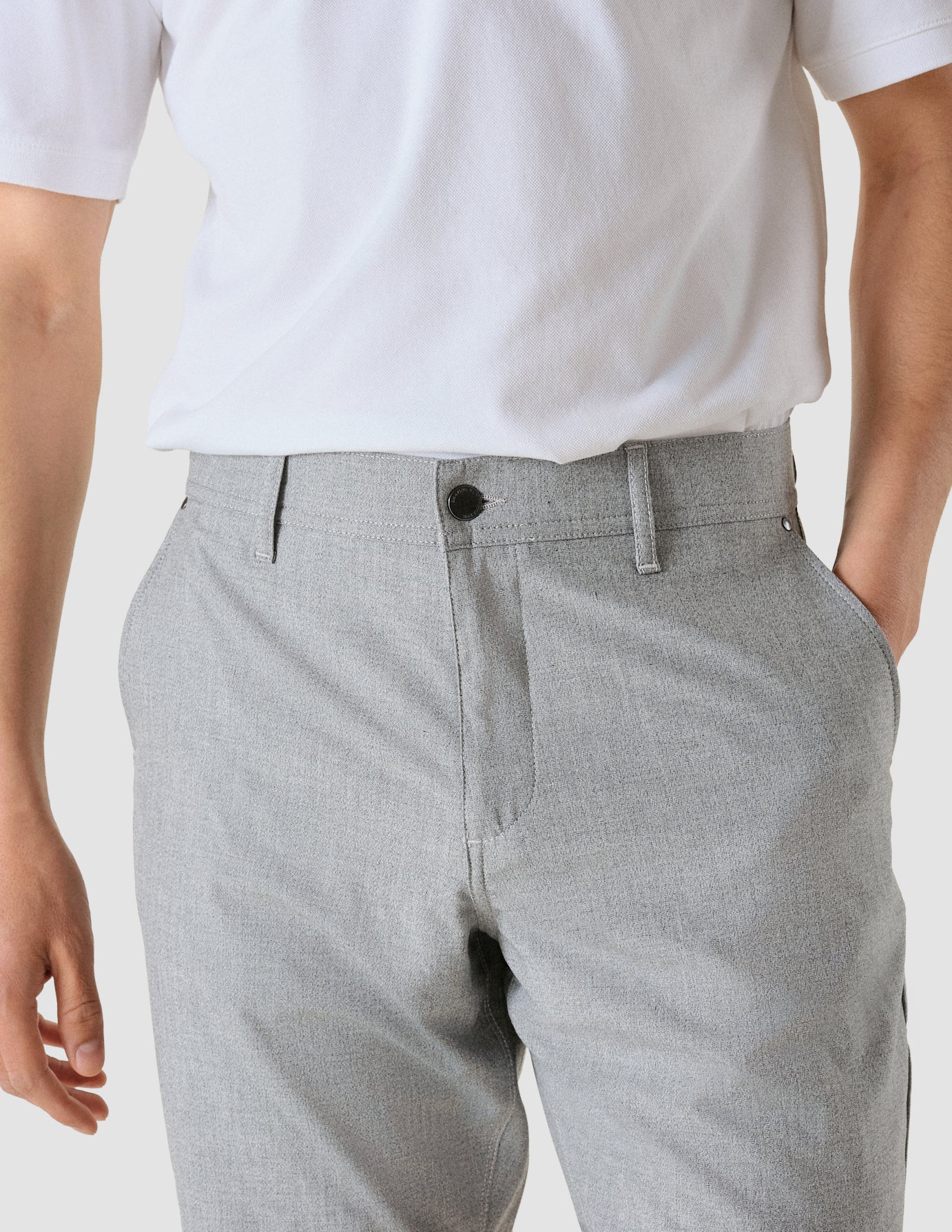 Tech Linen Shorts Ashes